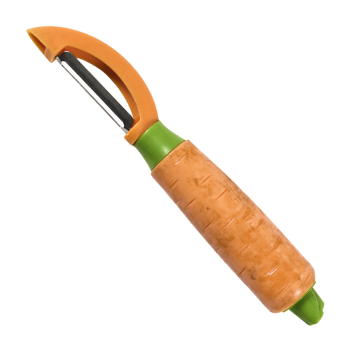 Éplucheur à Légumes Manche en Forme de Carotte Éplucheur à Légumes Manche en Forme de Carotte