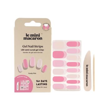 Strisce di gel rosa candy