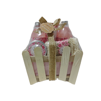 Set da bagno 5 pezzi Fiori di ciliegio