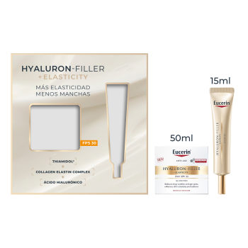 Hyaluron filler + Elasticity Day Cream SPF30 + Crema contorno occhi