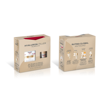 Pack Hyaluron filler + Elasticity Global Routine Antietà Crema giorno + Crema notte