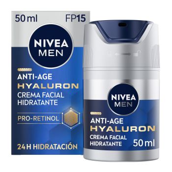 For Men Nivea Hyaluron, crema idratante antietà SPF15