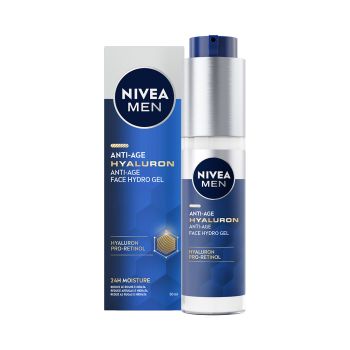Men Hyaluron Gel Viso Idratante Antietà
