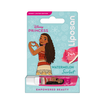 Balsamo per labbra al sorbetto d'anguria Principessa Vaiana disneyana in edizione limitata