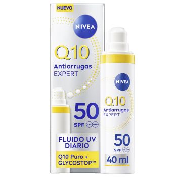 Q10 Fluido UV Quotidiano Esperto Antirughe SPF50