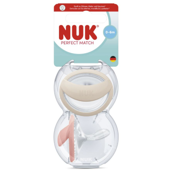 Set 2 Schnuller Perfect Match Air Silikon 0-6M