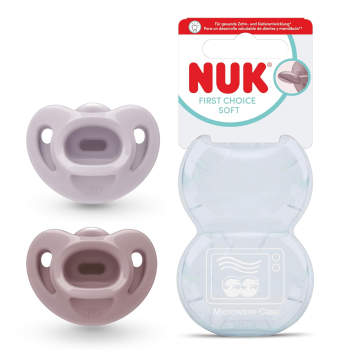 Pacco Succhietto First Choice Soft Silicone 0-6 Mesi