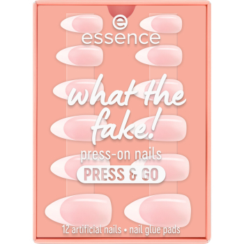 Kunstnägel What The Fake Press & Go French Nails