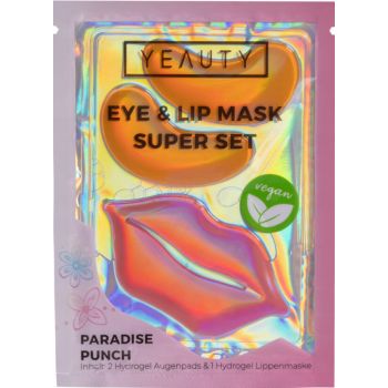 Super Set Maschera per Occhi e Labbra Paradise Punch