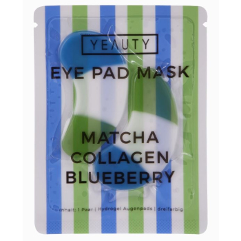 Eye Pad Mask Matcha Collagen Blueberry