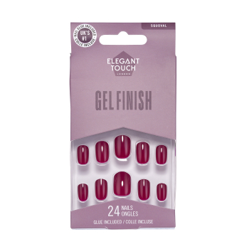 Gel-Nagelspitzen Finish Berry Blast