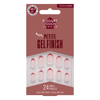 Petite Gel Finish Red Tips Punte per unghie finte Edizione Limitata