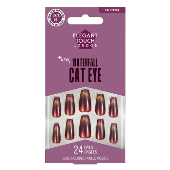 Faux ongles Waterfall Cat Eye Ballerina Édition Limitée