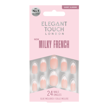 Unghie Finte Milky Rose