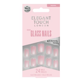 Glasnägel Glas Lychee Falsche Nägel