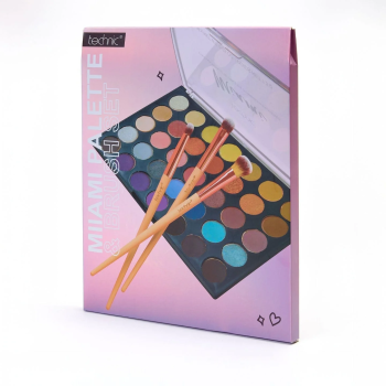 Set di palette e pennelli Miami
