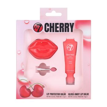 Strawberry Kit Lip Shaped Protective Lip Balm + Gloss Away Lip Balm