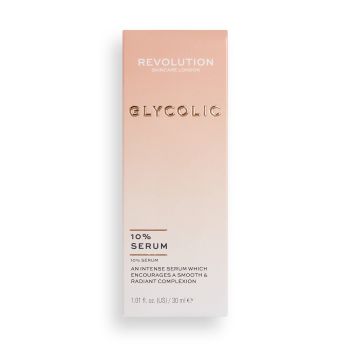 Siero per la cura della pelle Acido glicolico 10%.