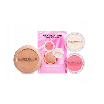 Set Party Glow Trio Bronzer, Rouge und Highlighter