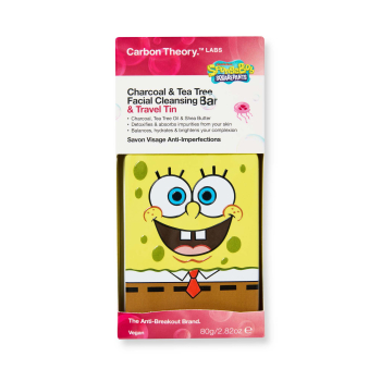 SpongeBob Set Anti-Imperfezioni Sapone Viso + Lattina Travel