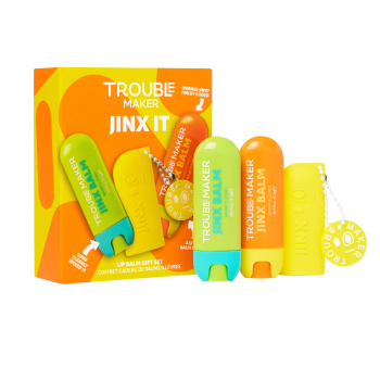 Set Jinx It Balsamo Labial Gift Y Funda