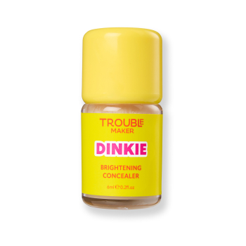 Corrector Cremoso Iluminador Dinkie Brightening Caffeine Concealer
