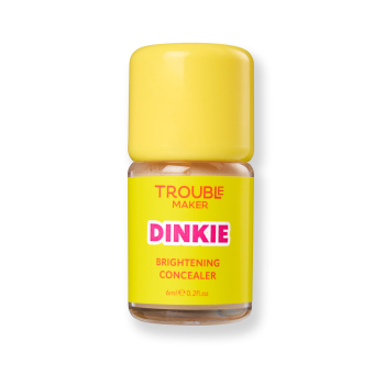 Corrector Cremoso Iluminador Dinkie Brightening Caffeine Concealer
