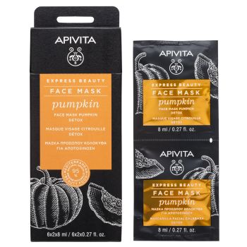 Maschera Express Detox con Calabaza