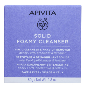 Solid Foamy Cleanser Kostka Oczyszczająca i Demakijażująca do Twarzy i Oczu