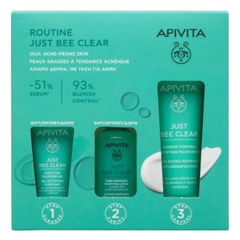 Routine viso completa di Just Bee Clean