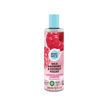 Shampoo per Capelli Tinti Lampone e Cocco