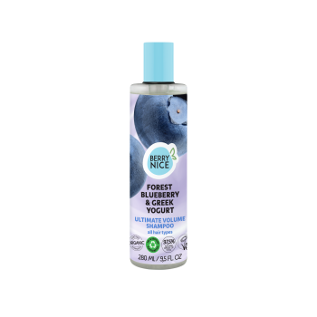 Shampoo Volume Mirtillo e Yogurt Greco