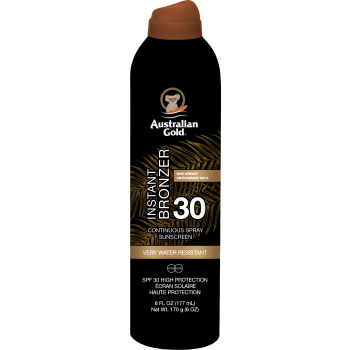 Bronzer istantaneo spray continuo SPF 30