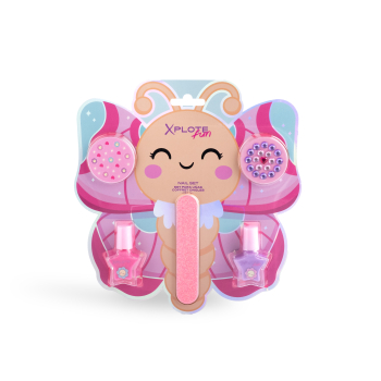 Set per unghie Fun Happy Butterfly Set per unghie Fun Happy Butterfly