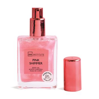 Olio per il corpo rosa glow shimmer