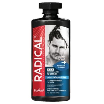 Shampoo antiforfora rinforzante per uomini radicali