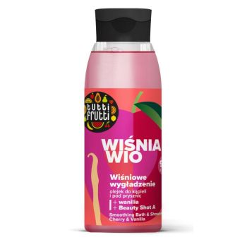 Olio lenitivo per bagno e doccia con ciliegia e vaniglia + Beauty Shot A