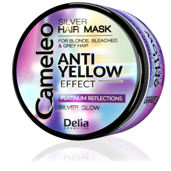 Silver Masque Couleur Anti-Yellow Cheveux Teint