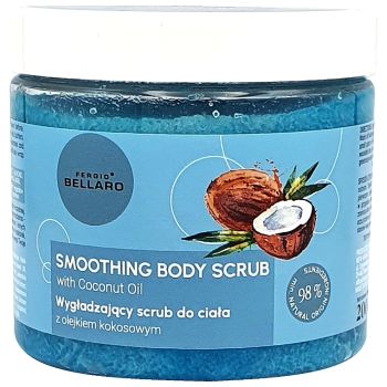 Scrub per il corpo lenisce con l'olio di cocco