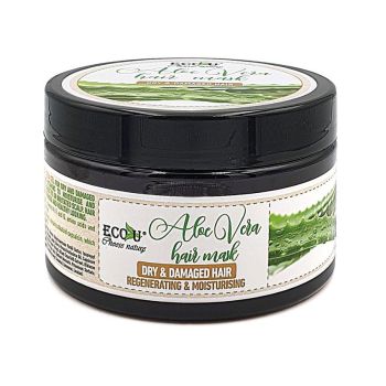 Maschera per capelli all'eco aloe