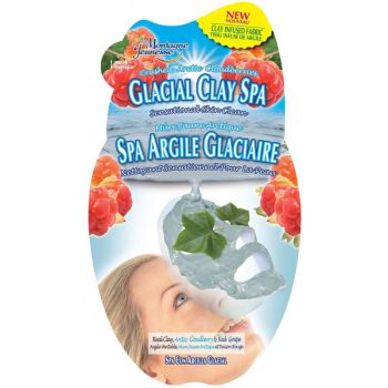Maschera viso all'argilla glaciale