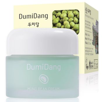 Crema per il viso a base di fagioli mung