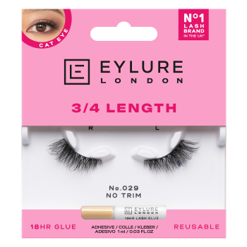 Limitierte Edition 3/4 Length Nr.029 Künstliche Wimpern