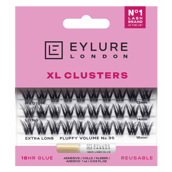 Sztuczne Rzęsy Ed. Limitowana XL Clusters - Fluffy Volume No.35