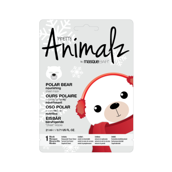 Pretty Animalz Maschera Viso Nutriente Polar Bear 