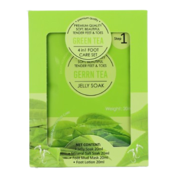 Set de soin des pieds à l’extrait de thé vert