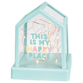 HAPPY ME-Casita con luci e USB