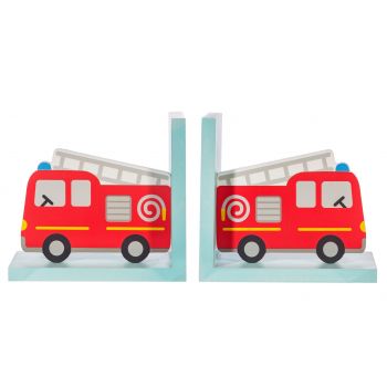 Camion dei vigili del fuoco sottoalibri