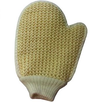 Guanto di Sisal per lo scrub per il corpo