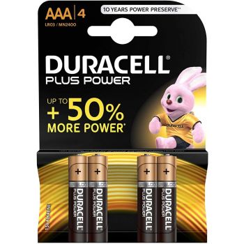 Batterie AAA Alcaline Plus LR03/MN2400